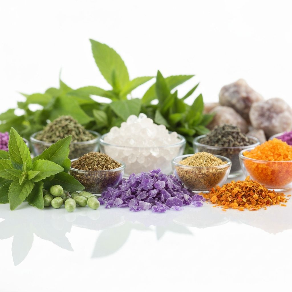 Natural ingredients and vitamins